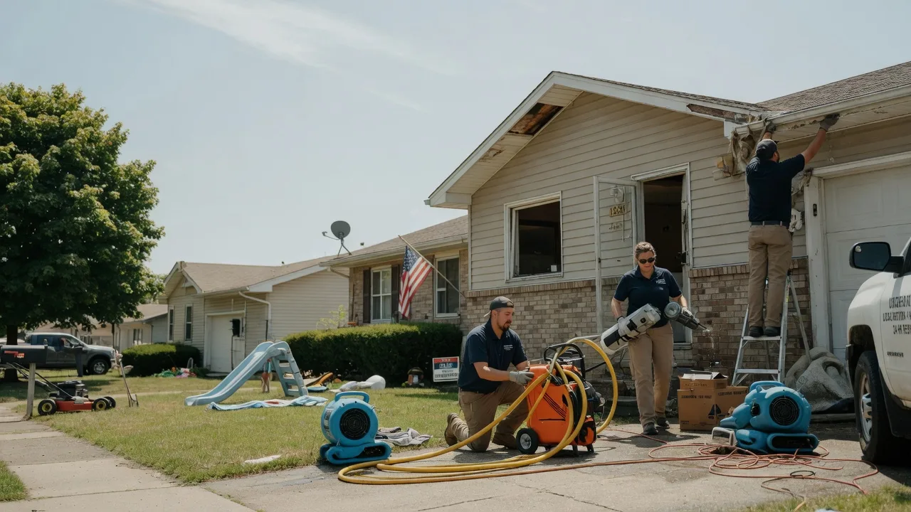 Water Damage Restoration in Little America, WY near me